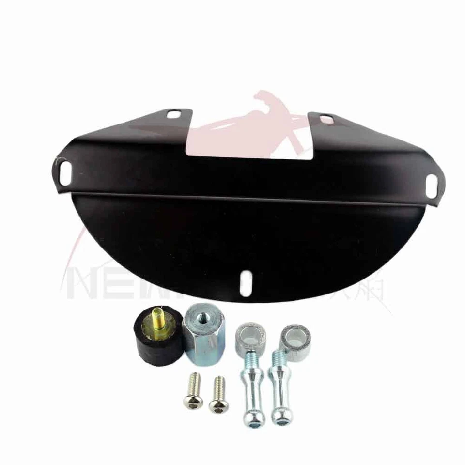 Máscara de carenado de faros apta para Harley Sportster Dyna XL 883 1200 FX 1973-up Foto 4 de 4