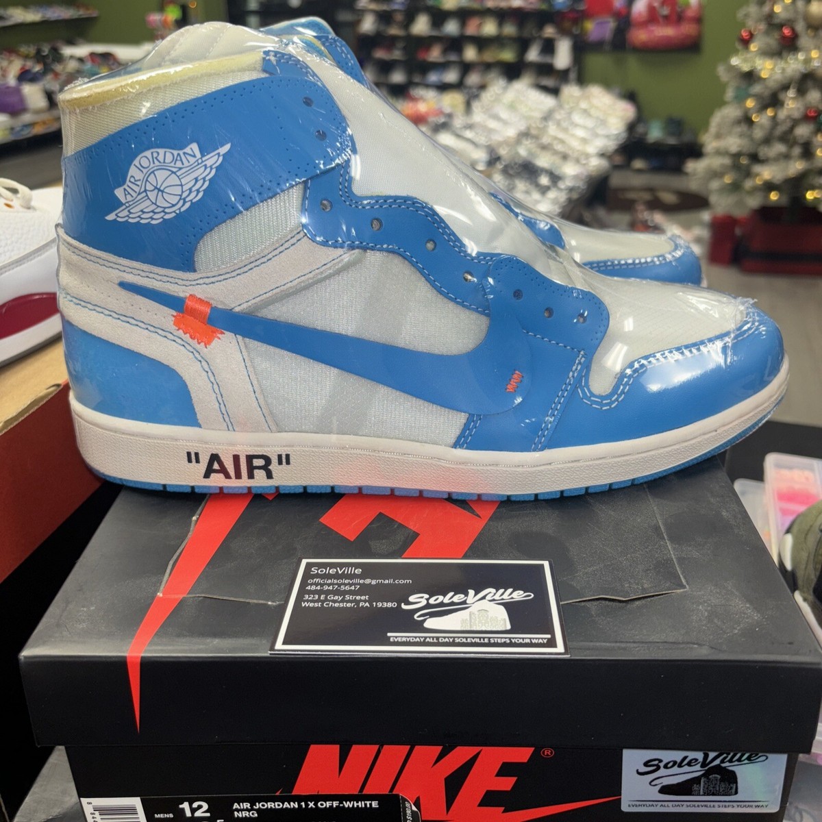Nike Air Jordan 1 High UNC Off-White　新品 High Off-White　新品 Jordan Air Nike UNC 1