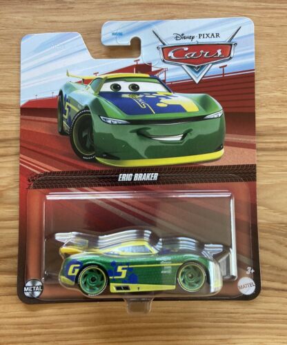 Voiture moulée sous pression Mattel Disney Pixar Cars ERIC BRAKER 1:55 - Photo 1/3