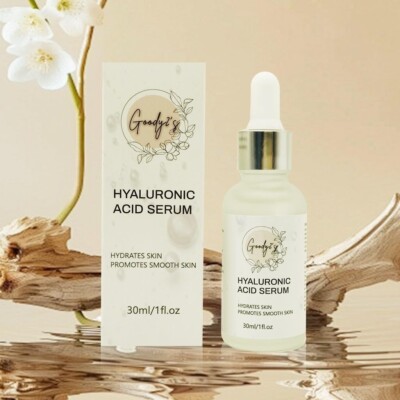Goody2's Hyaluronic Acid + PGA Serum for Intense Hydration, Glowing Skin