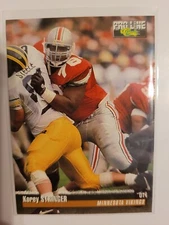 1995 Classic Proline #138 Korey Stringer, Minnesota Vikings RC