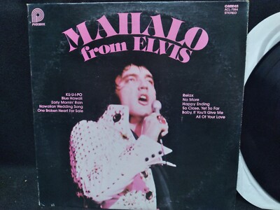 Elvis Presley Mahalo From Elvis Vinyl LP Pickwick records ACL-7064