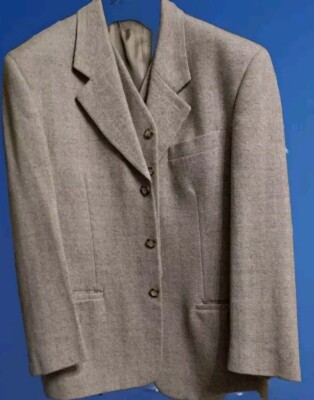 Men's Wool Jacket + Cuff Suit 