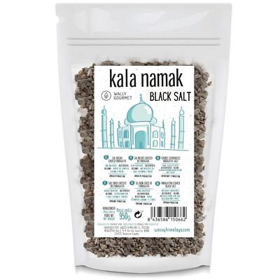 Schwarzes Himalayasalz Grob Kala Namak. 100% Natürlich Ohne Zusatzstoffe Unra...