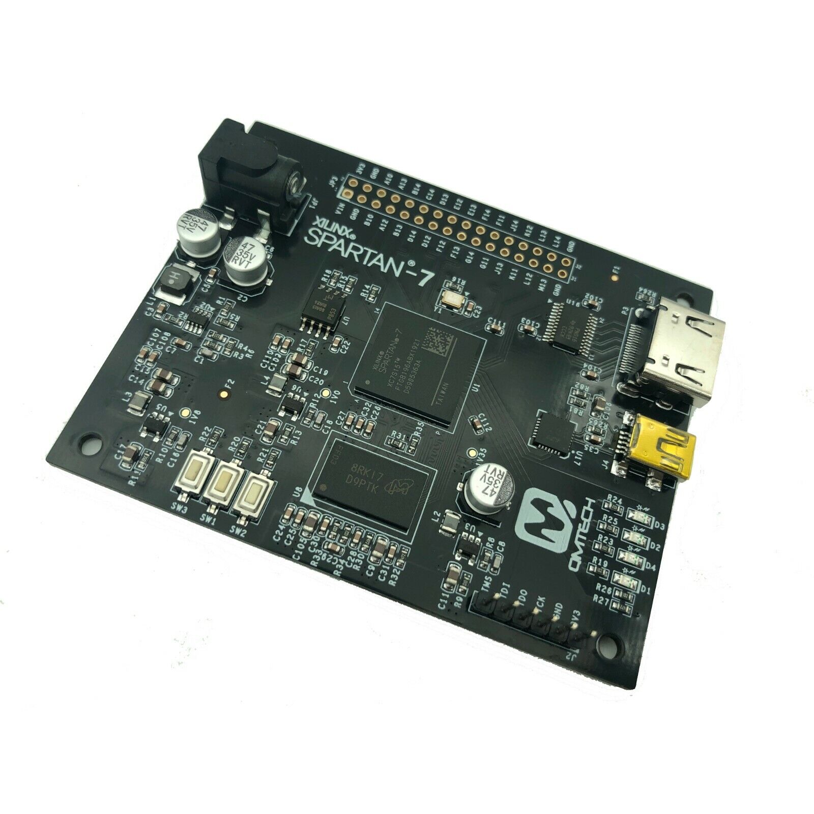 Spartan 7 - single sided PCB layout