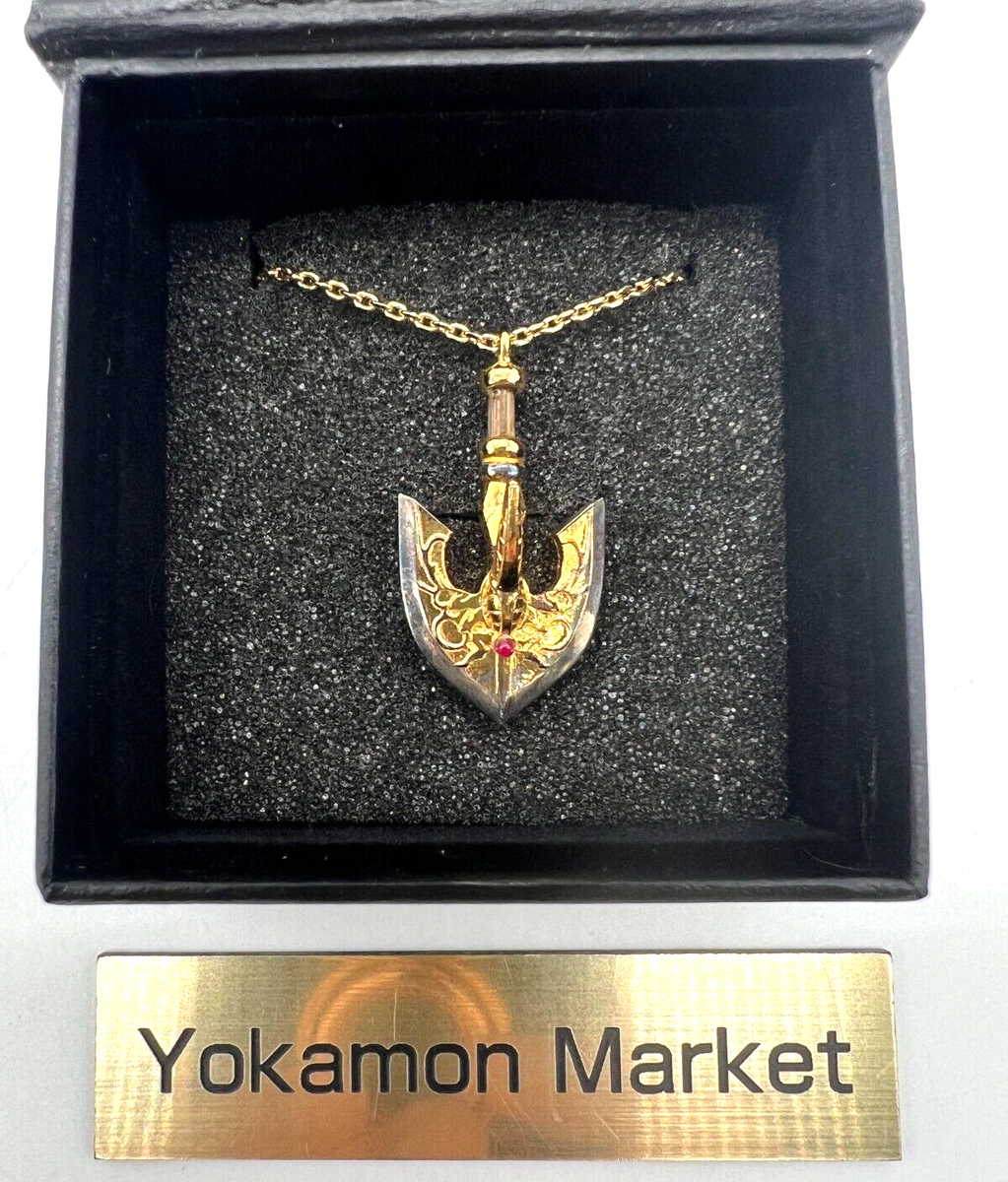 Premium Bandai JoJo's Bizarre Adventure Golden Arrow Necklace Used