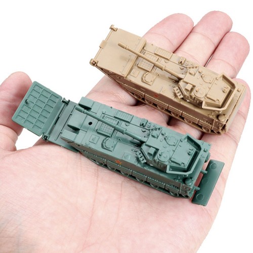 4pcs 1/144 Scale T-14 Armata Main Battle Tank ZTD-05 VN-16 Military Vehicle Toy - Picture 6 of 7