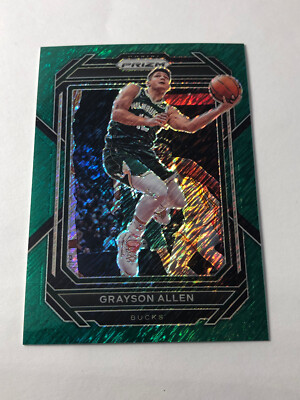2022-23 Panini Prizm GRAYSON ALLEN Green Shimmer FOTL Prizm 5/5