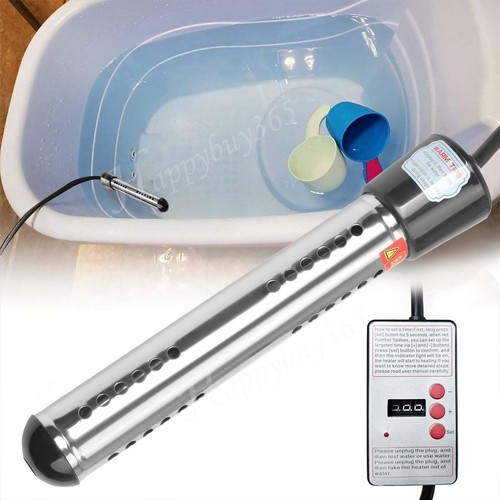 3000W Timing Heizstab Poolheizung Tauchsieder Elektrischer Warmwasserbereiter - Bild 4 von 18