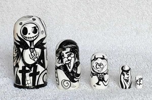 nightmare before christmas nesting dolls