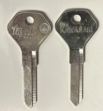 Taylor X91 Fits: Kawasaki Key Blank uncut (1 Pc)