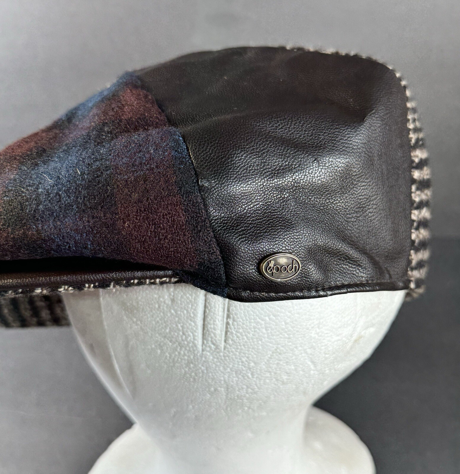 Epoch Mixed Media / Patchwork Design Wool News Bo… - image 8