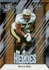 2024 Leaf Heroes & Prospects Football Willie Roaf New Orleans Saints #239
