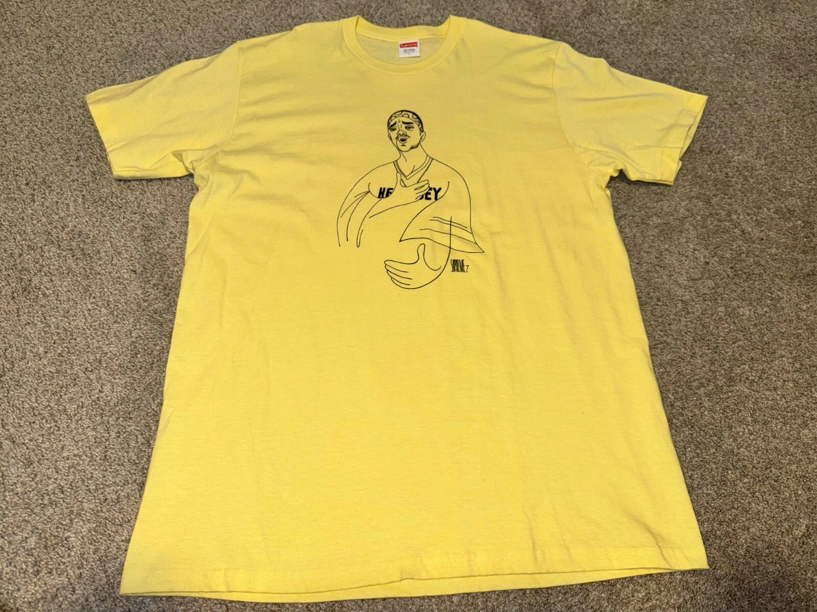 Tee shirt Supreme Prodigy (SS18)   Taille Large ?