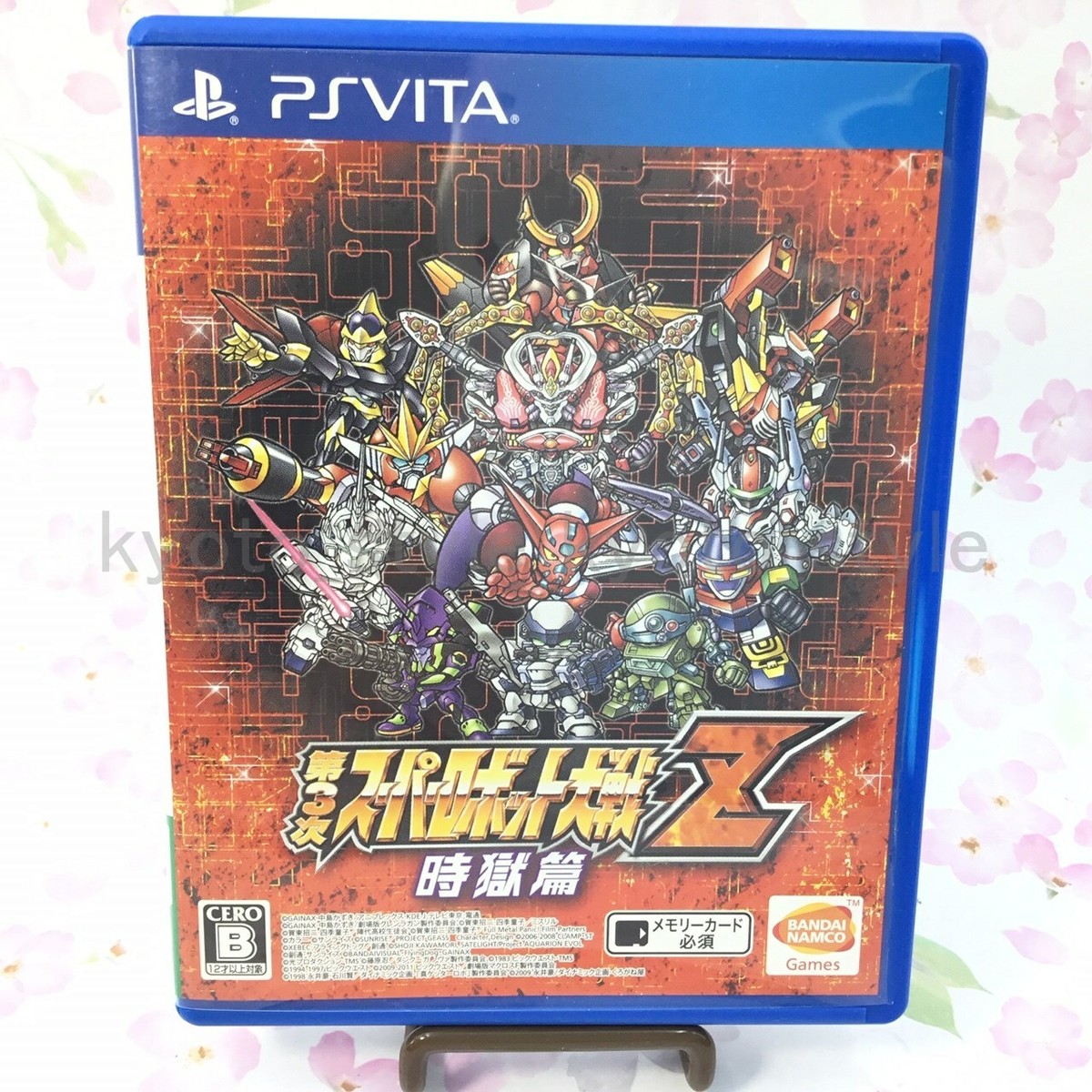 USED PS VITA Super Robot Wars Taisen Z 3rd Jikoku-Hen 43478 JAPAN
