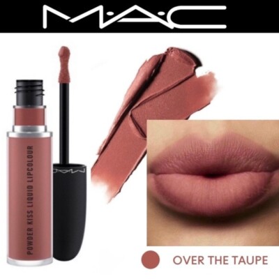 MAC Powder Kiss 997 Over The Taupe Liquid Lipcolour  5ml/0.17oz New in Box