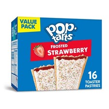 NEW Pop Tarts Toaster Pastries Frosted Strawberry 16 Count
