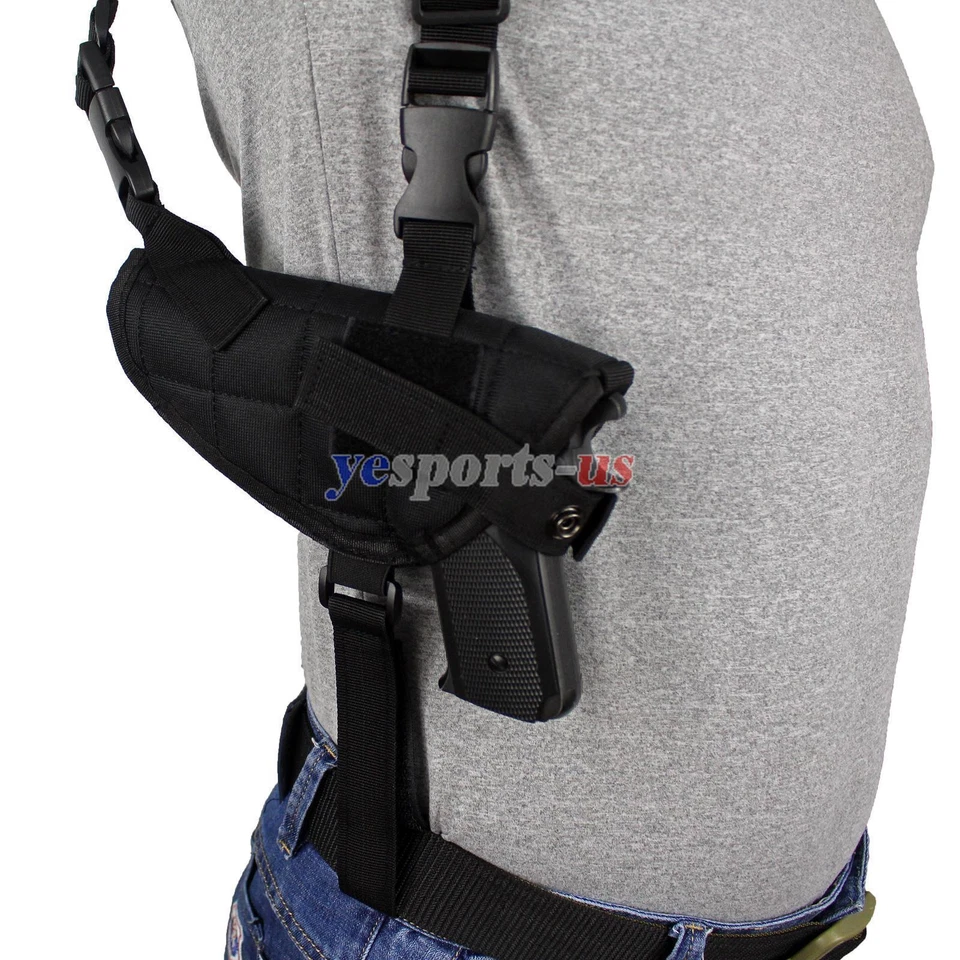 Tactical Concealed Carry Double Shoulder Gun Holster Adjustable Pistol Holster - Image 2 of 4
