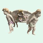 Von Shierholz Porcelain Pedestal Fruit Bowl Capodimonte Style — photo 7