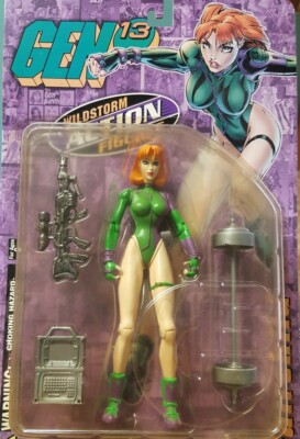GEN13 Fairchild Action Figure Jim Lee - J. Scott Campbell New