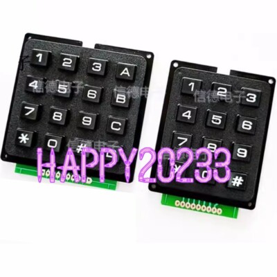 1PCS NEW 3*4 12 key / 4*4 16 key industrial keyboard row scanning #YT