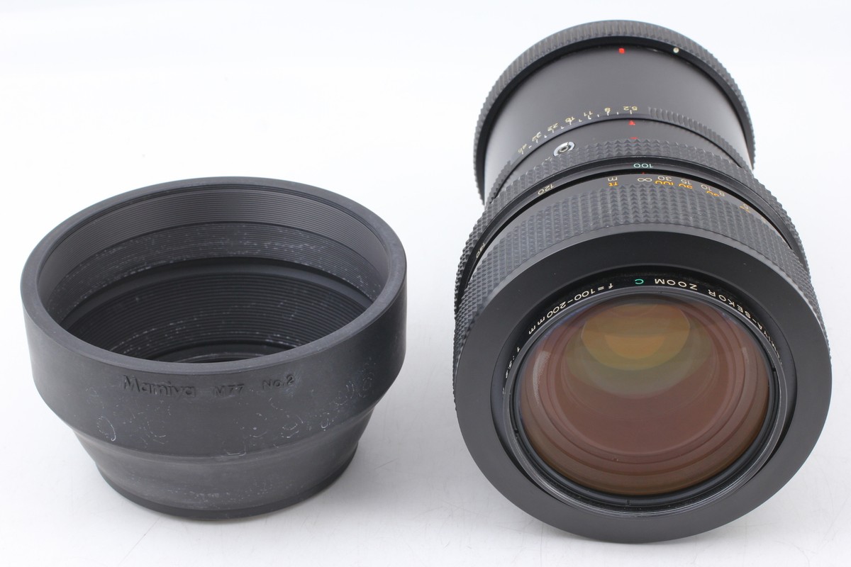 Exc+5 w/Hood] Mamiya Sekor C 100-200mm f5.2 W Zoom For RB 67