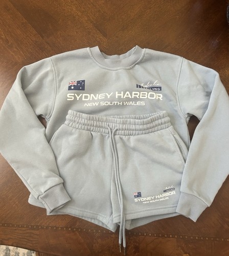 Better Together Shorts & Sweatshirt Set hellblau XS