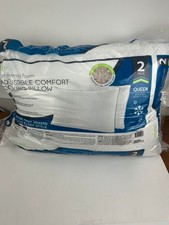 PureLUX Gel Memory Foam Adjustable Comfort Pillow Queen 2 Pack New Open Box