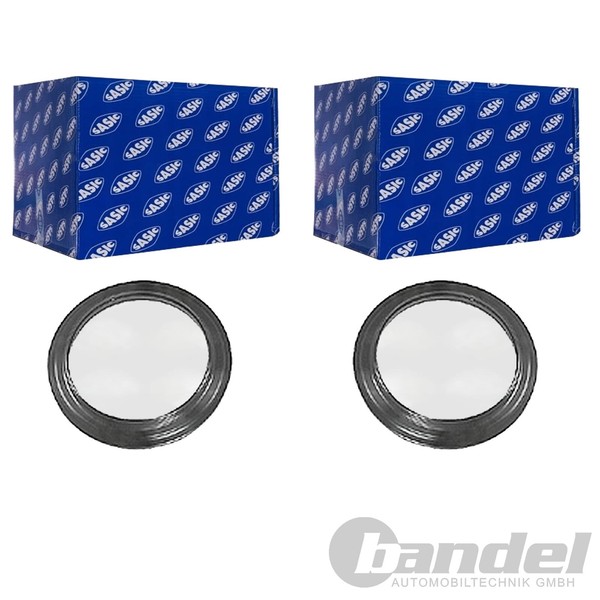 2X Sasic WÄLzlager Federbeinlager Domlager Vorne Passend FüR Peugeot 406 605 607-image