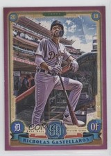 2019 Topps Gypsy Queen Mega Box Purple Nick Castellanos Nicholas #274 ex0