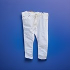 Polo Ralph Lauren White Varick Slim Straight White Denim Jeans 40x32 New — photo 1