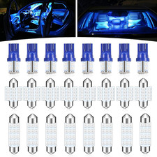 Pack-24 Car LED Bulb Kit Set, T10 31 Mm 42 Mm Interior Car Lights Bulbs Dome Lig