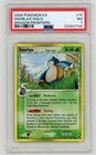 2006 POKEMON DRAGON FRONTIERS SNORLAX 10/101 HOLO PSA 7 HOLO