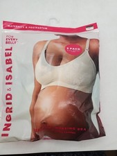 Ingrid  Isabel Seamless Nursing Bra 3 Pack, M