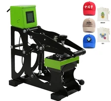 110V 2 in 1 Auto-open Cap Heat Press Machine Label Heat Press Machine