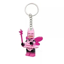 2024 Pink Fairy Batman Lego Keychain CUTE-New