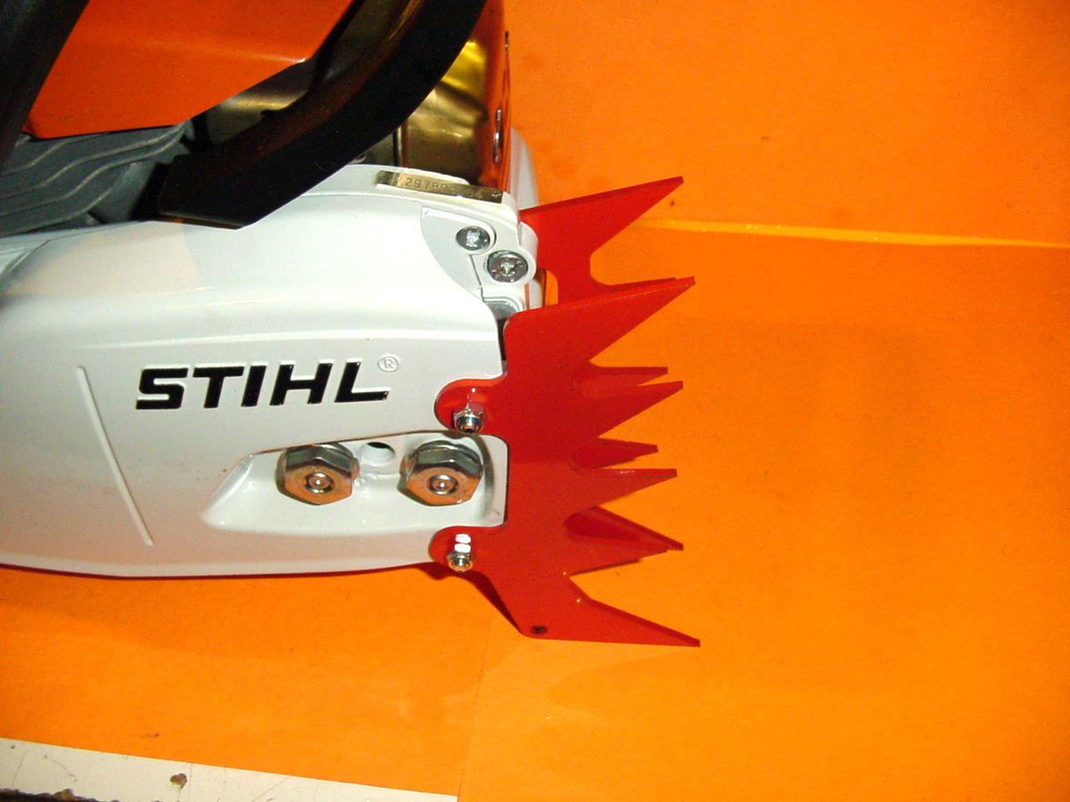DOG FELLING SPIKE SET FITS STIHL MS261 ( POWDER COATED ORANGE