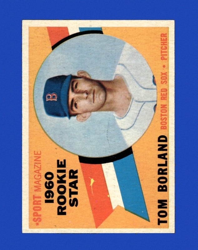 1960 Topps Set-Break #117 Tom Borland EX-EXMINT *GMCARDS*