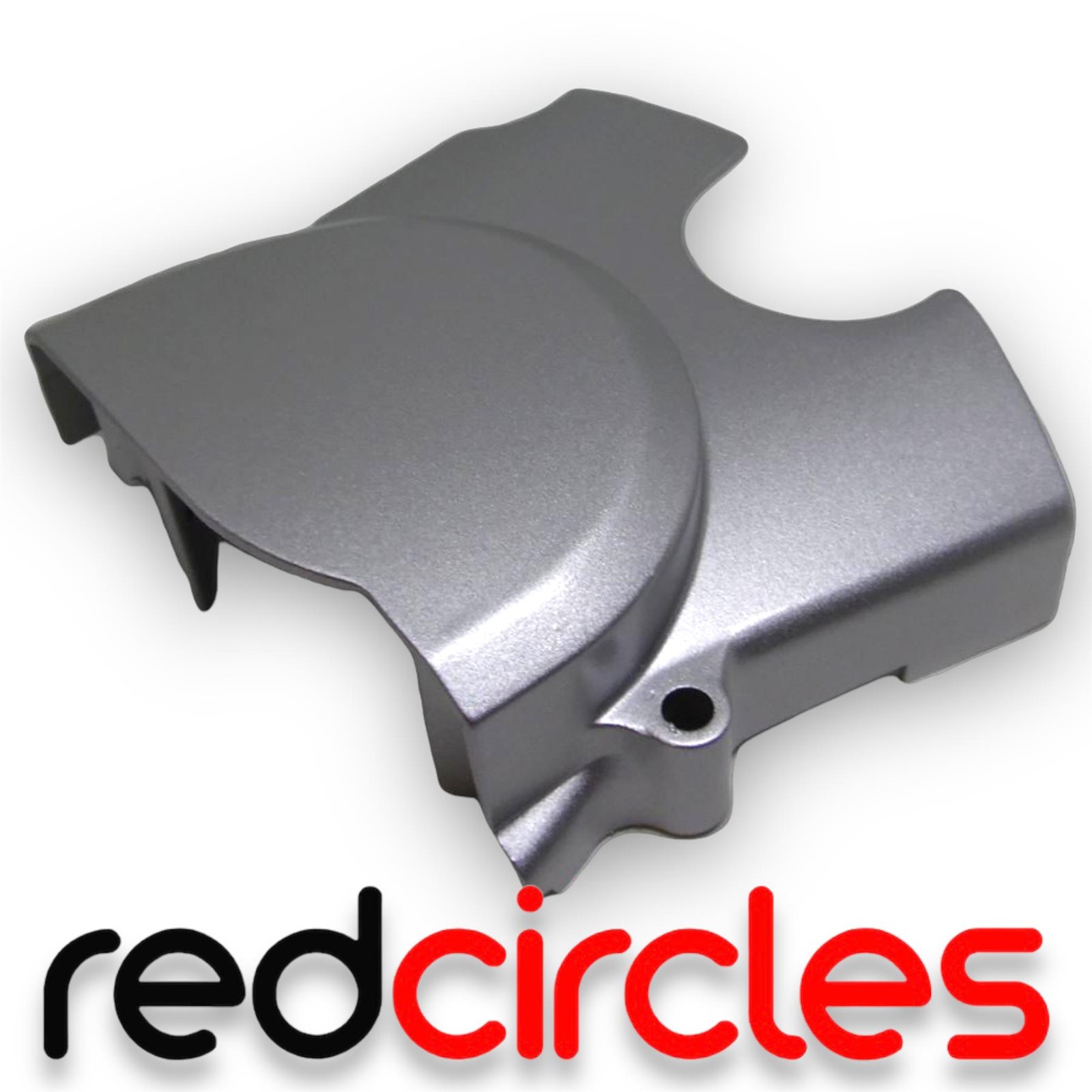 SILVER ELECTRIC START PIT BIKE FRONT SPROCKET COVER fits 50cc 70cc 90cc 110cc