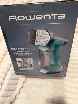 Rowenta Pure Force 2-in-1 Steamer & Iron  NEW