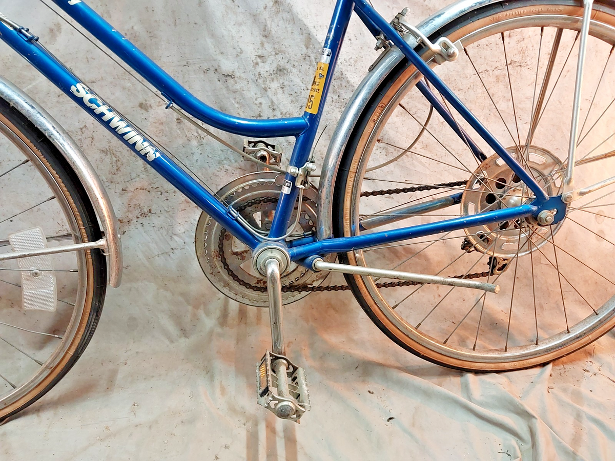 1970 Schwinn Varsity Vintage Road Bike 43cm XX-Small Blue Steel