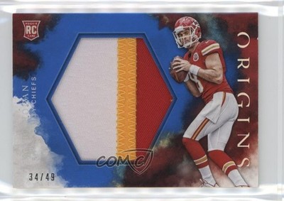 2016 Panini Origins Rookie Jumbo Jerseys Blue /49 Kevin Hogan #RJJ-KH RC 1ti6
