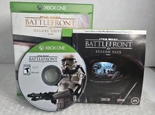 Star Wars Battlefront Deluxe Edition Xbox 1 One Complete In Box CIB Tested EA