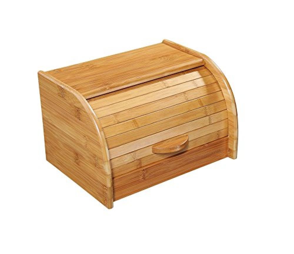 Zassenhaus Portapane in Bambù 27x20x17 cm - Conservazione Pane Retrò