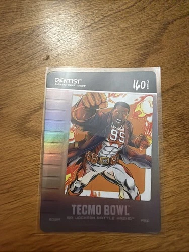 Bo Jackson Battle Arena Tecmo Bowl 294 Blow On Fire Dentist Richard Dent SP