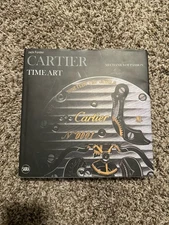 Cartier Time Art Book Jack Forster 2011 Black Cover Skira Coffetable