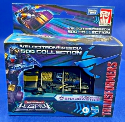 HASBRO TRANSFORMERS LEGACY WALMART EXCLUSIVE VELOCITRON SPEEDIA SHADOWSTRIP NEW