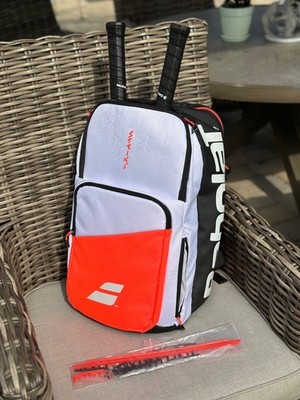 Babolat Pure Strike 100 Gen3 2 racquets, matching bag and new bumper guard.
