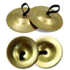 2 Paar Fingerbecken, Fingerzimbeln, Fingerbecken Instrument, Finger Becken, B...