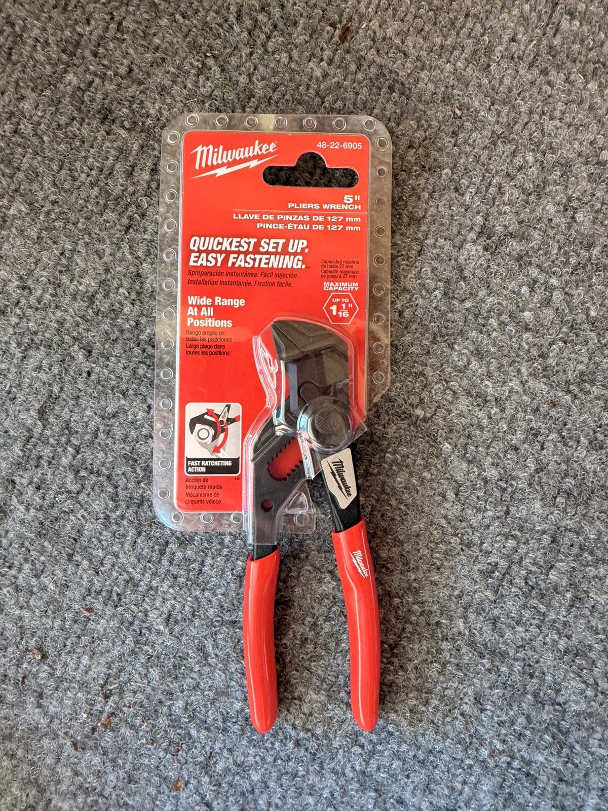 Milwaukee 48-22-6905 5" Pliers Wrench